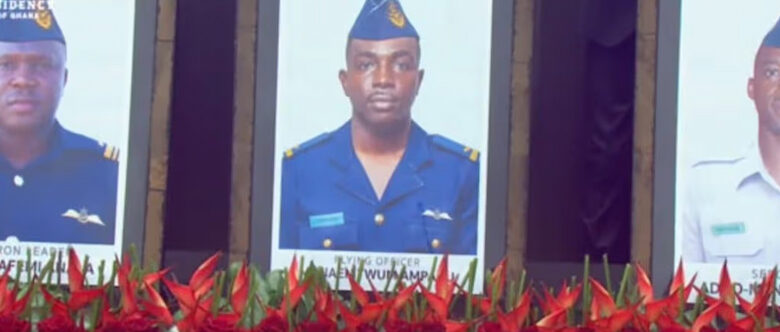 Mahama honours Anala, Ampadu, and Mensah with posthumous ranks