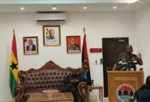 Lt. Gen. Agyapong explains use of sacks in helicopter crash recovery