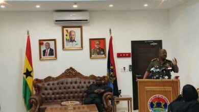 Lt. Gen. Agyapong explains use of sacks in helicopter crash recovery