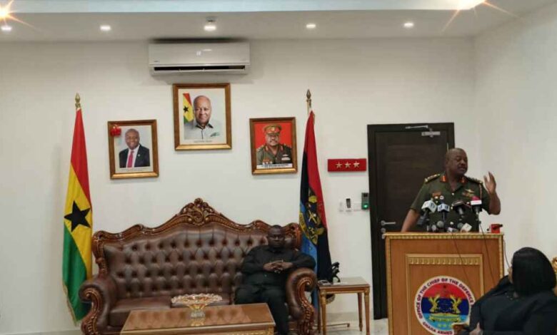 Lt. Gen. Agyapong explains use of sacks in helicopter crash recovery