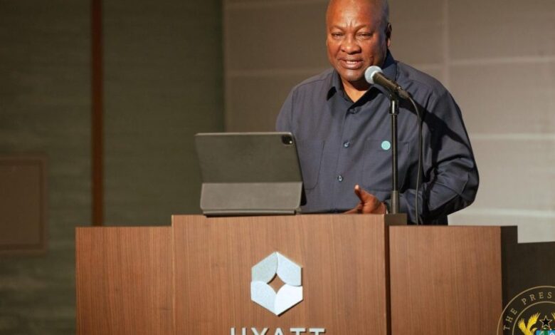 Mahama urges bold action as global trade wars threaten growth