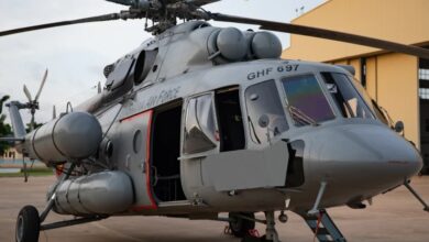 Military helicopter involved in an accident in Ashanti region