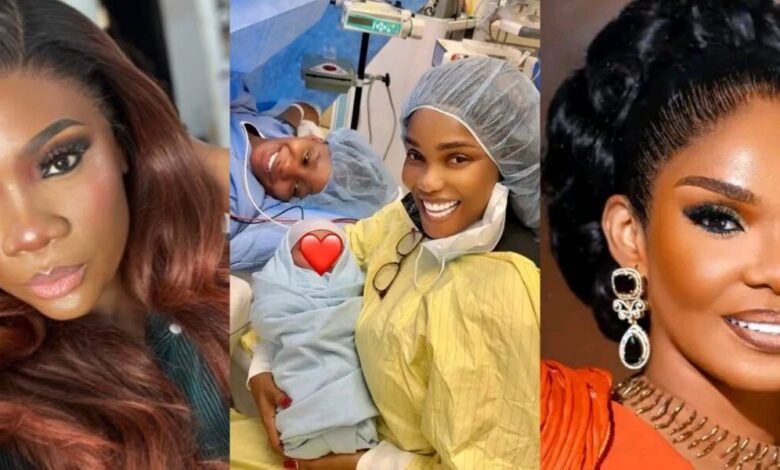 Doctors aren’t done stitching mum up – X user reacts to Iyabo Ojo’s baby photo