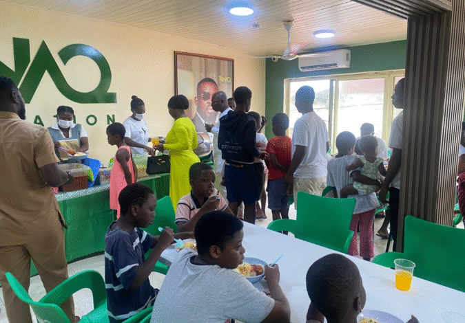 Richard Nii Armah Quaye finally unveils Food Bank offering free meals to all