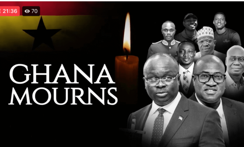 Livestream: Funeral for 8 helicopter crash victims underway