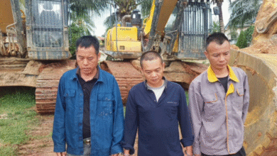 Three Chinese galamsey operators arrested at Akyem Abaam