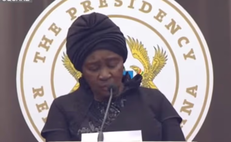 The dead are not gone forever — Naana Jane Opoku-Agyemang honours fallen heroes