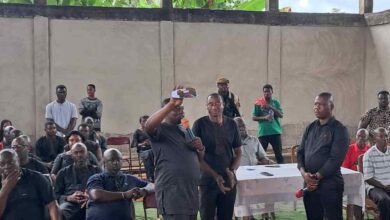 NDC donates GHC 60,000, consoles families of Obogu Church accident victims