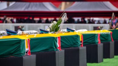 Full tributes from the August 6 helicopter crash funeral