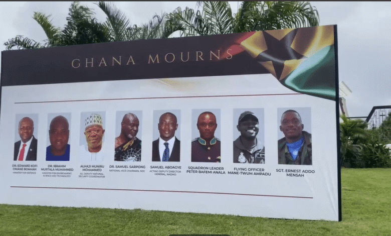 Ga Mantse urges unity after deadly helicopter crash