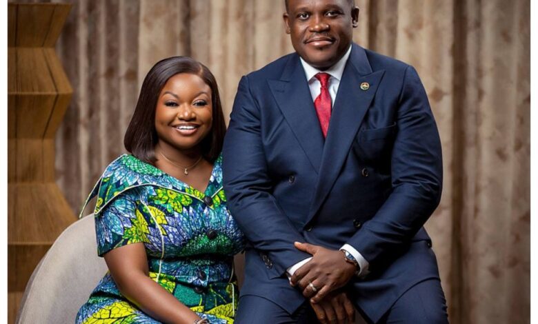Sam George marks 13 years of marriage with heartfelt tribute