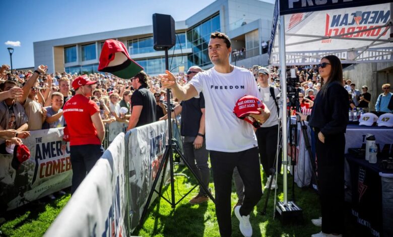 Conservative activist Charlie Kirk killed during Utah Valley University appearance