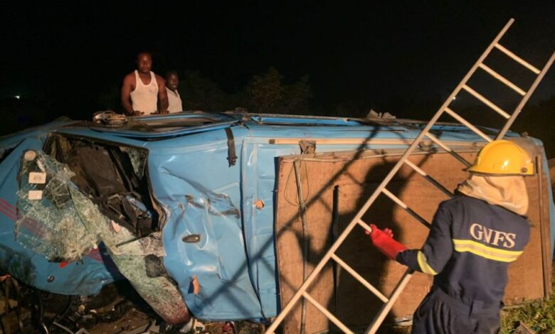 Gory accident at Kormantse, several feared dead