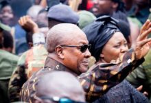President Mahama joins Asanteman in farewell to Nana Konadu Yiadom III