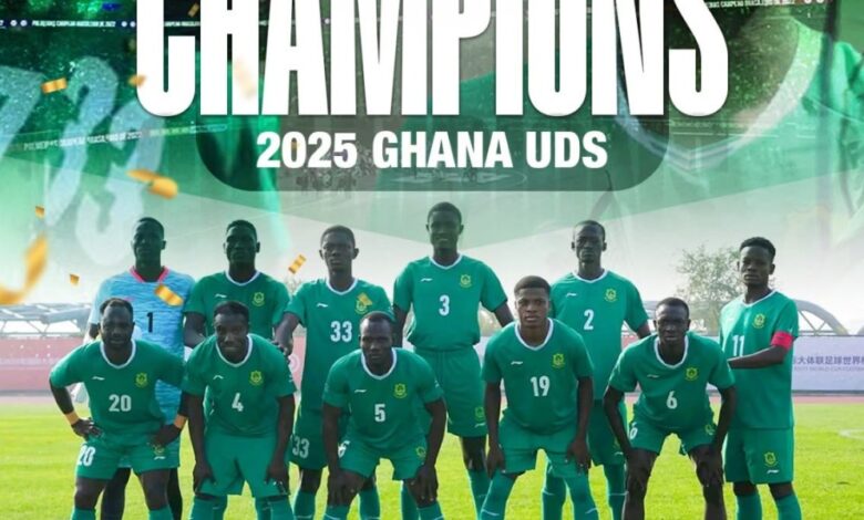 UDS crowned world university football champions