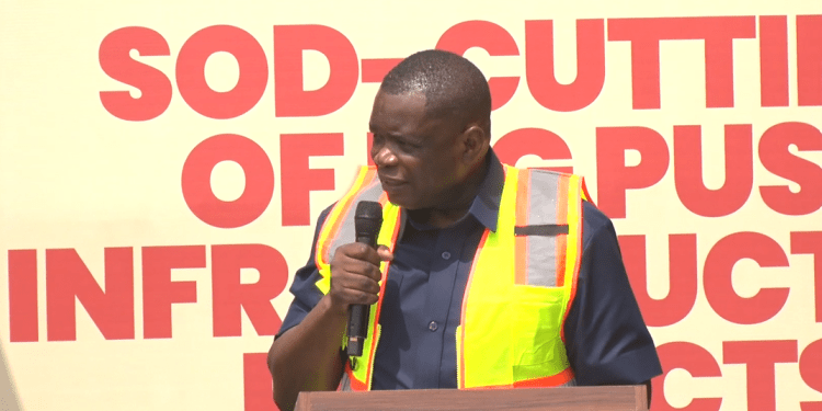 We mean business – Agbodza assures timely delivery of big push project