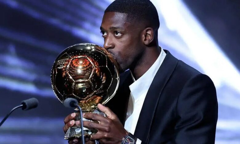 PSG forward Ousmane Dembele wins first Ballon d’Or