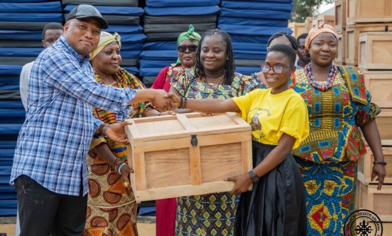 Ablakwa provides free mattresses and chop boxes for 2,207 SHS students