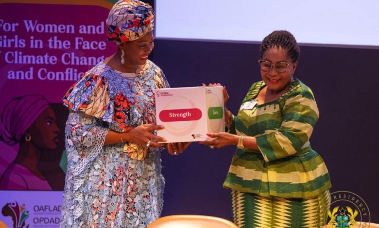 Lordina Mahama pledges support for African women facing climate, conflict challenges