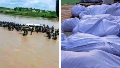 19 killed as wedding vehicle plunges into river after bridge collapse