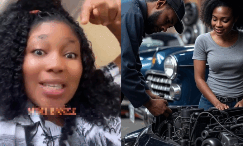 Lady sparks debate over how women catch feelings