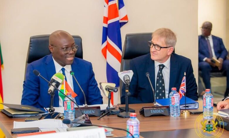Ato Forson signs $256m debt deal with UK