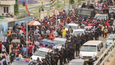 NPP marches to Police Headquarters to petition IGP
