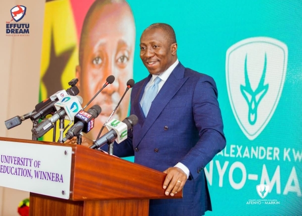 Afenyo-Markin urges youth to reject corruption and division