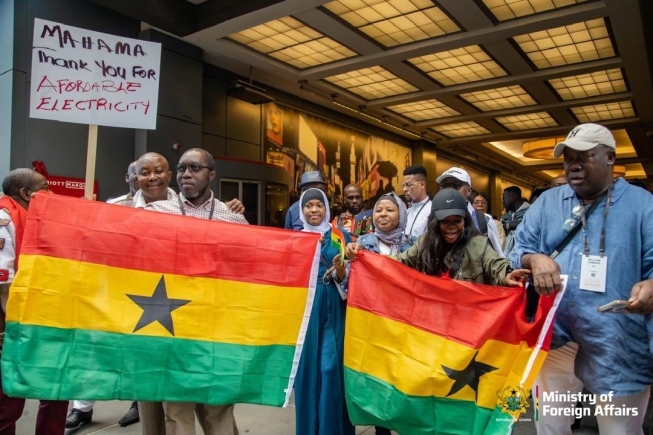 How Ghanaian community in New York welcomed Mahama