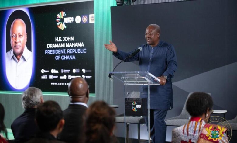 Mahama launches 'Accra Reset' to overhaul global development