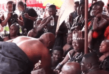 National leaders gather for burial of Nana Konadu Yiadom III