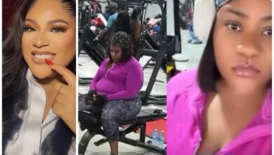 Nkechi Blessing curses troll over unflattering gym photo