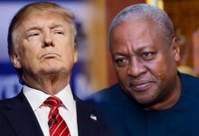 mahama and trump
