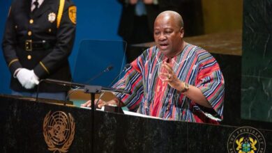 mahama smock UN General Assembly