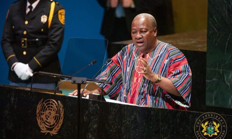 mahama smock UN General Assembly