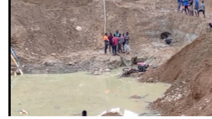 Three dead after galamsey pit collapse at Twifo Mampong