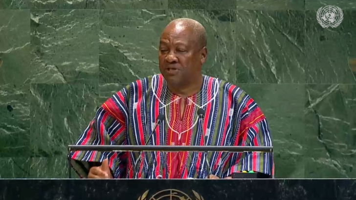 Mahama urges UN to adopt “Reset Agenda” as Ghana rebuilds economy