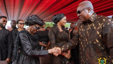 Mahama pays tribute to Nana Konadu Agyeman-Rawlings at Jubilee House