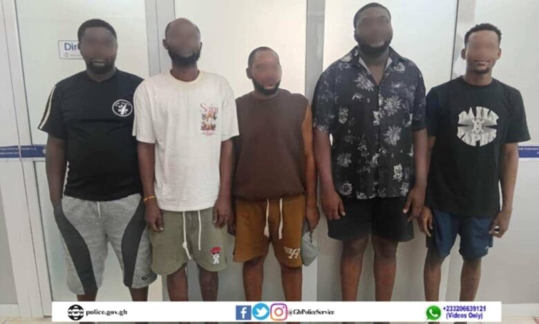 Police bust human trafficking ring, rescue 57 Nigerians in Accra
