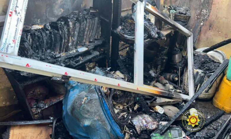 Swift fire service response prevents major disaster at Agya Herbal