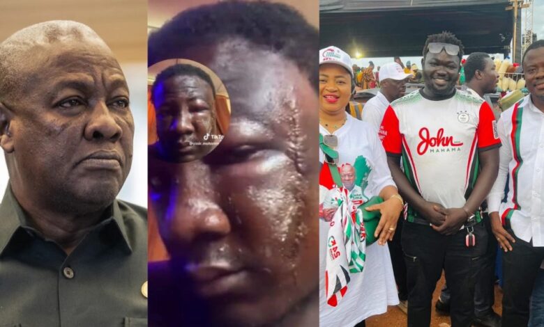 Bodyguard of Mahama’s Deputy Minister & MP Yussif Jajah Butchers Activist For Allegedly Calling MP ‘Stupid’