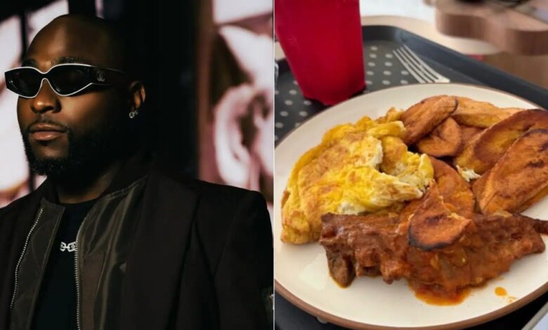 I can’t post my plantain again? — Davido claps back at social media user
