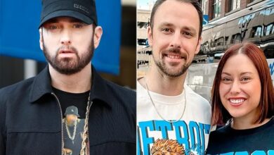 Eminem’s daughter Alaina Scott is expecting her first child