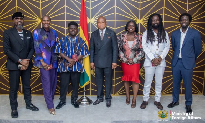 Ablakwa officially presents diplomatic passports to five ‘extraordinary patriots’