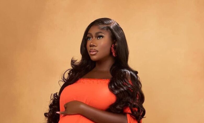 Hajia Bintu announces birth of her first child