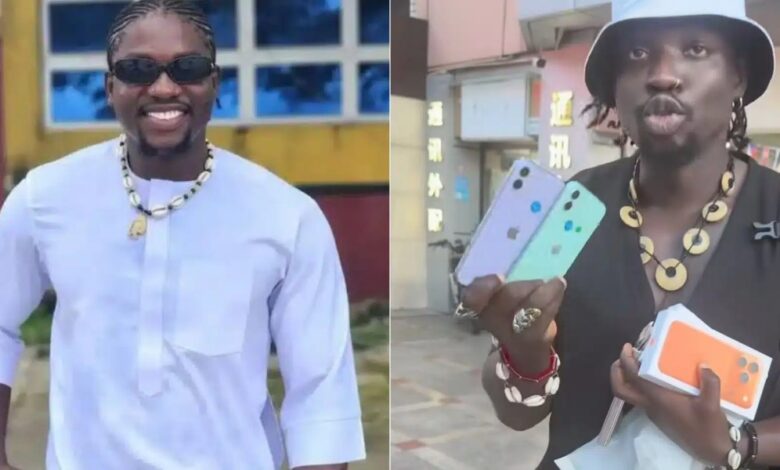 VeryDarkMan vows to crash gadget prices in Nigeria after visiting China