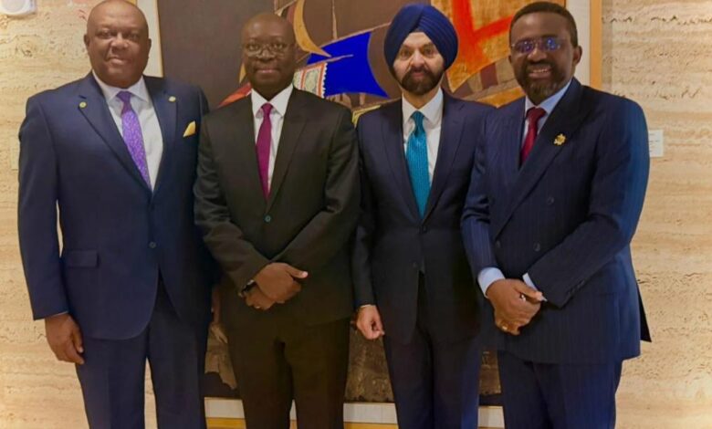 Finance Minister meets World Bank President to boost Ghana’s development agenda