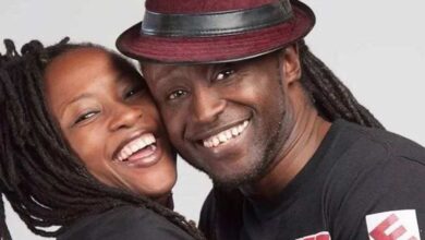 Reggie Rockstone and Wife