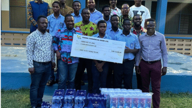 2001 Year Group Inspires Osei Tutu NSMQ Team with GHS 10,000 Support