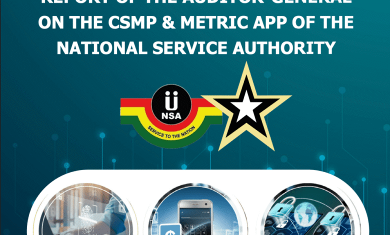 Auditor-General’s forensic audit into operations of National Service Authority